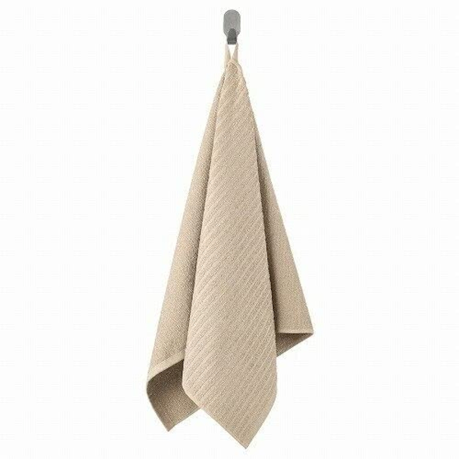 IKEA/イケア VAGSJON/ヴォーグショーン:ハンドタオル50x100 cm ライトベージュ(305.391.93) 1枚目