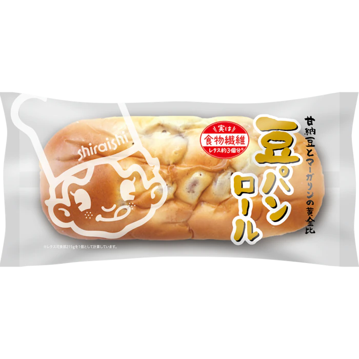 シライパン 豆パンロール 1枚目