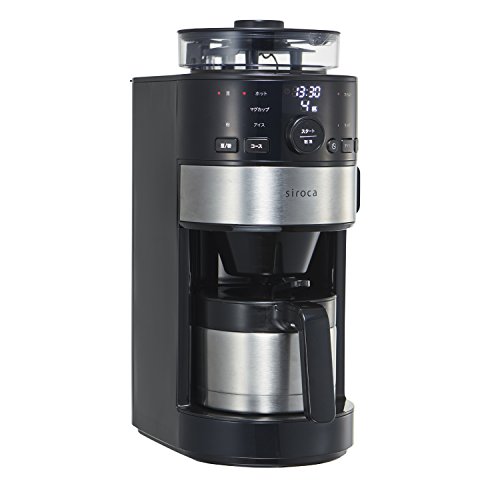 シロカ コーン式全自動コーヒー メーカーSC-C112 1枚目