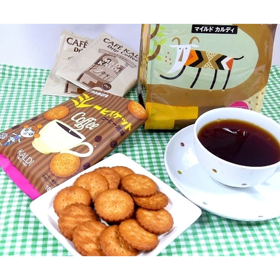 カルディオリジナル ミレービスケットコーヒー風味 4枚目