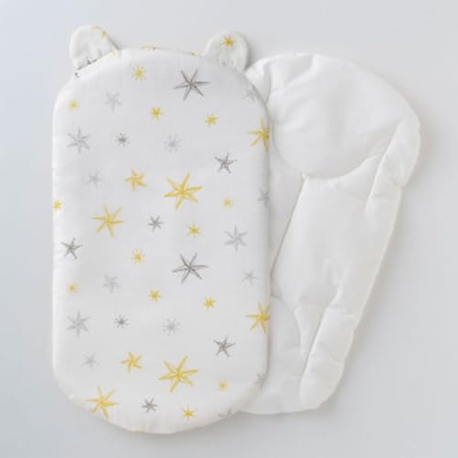 たまひよSHOP 丸洗いできる!生まれてすぐから使う赤ちゃんの安心抱っこふとん (カバー1枚) (スター) 1枚目