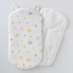 たまひよSHOP 丸洗いできる!生まれてすぐから使う赤ちゃんの安心抱っこふとん (カバー1枚) (スター) 1枚目