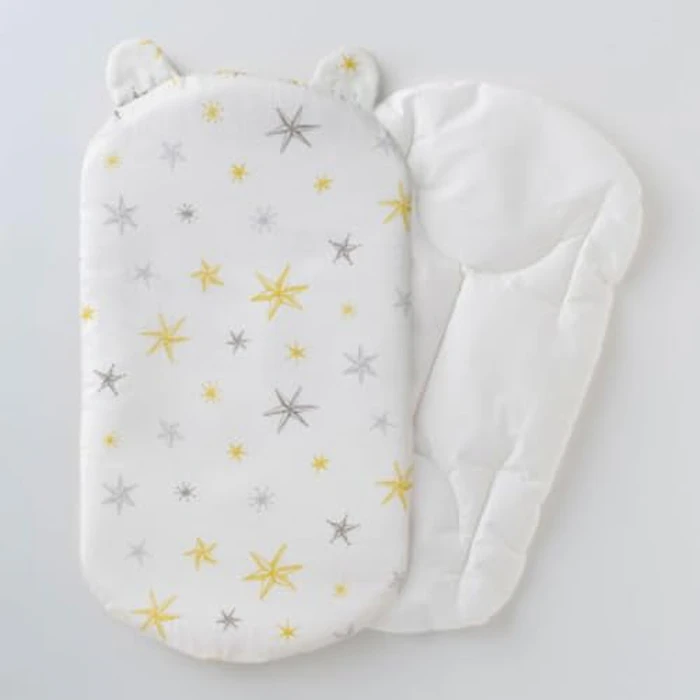 たまひよSHOP 丸洗いできる!生まれてすぐから使う赤ちゃんの安心抱っこふとん (カバー1枚) (スター) 1枚目
