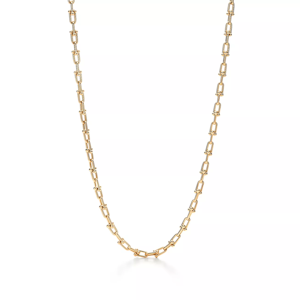 ティファニー ハードウェア スモール リンク ネックレス イエローゴールド 1枚目