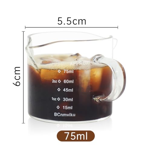 BCnmviku ミルクカップ目盛り付きハンドル付き 75ml 6枚目