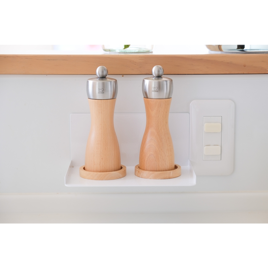 山崎実業 山崎実業(Yamazaki) マグネット 調味料ストッカーラック ホワイト 約W18.5×D12×H8.5cm タワー tower 浮かせる収納 簡単取り付け 5132 1枚目
