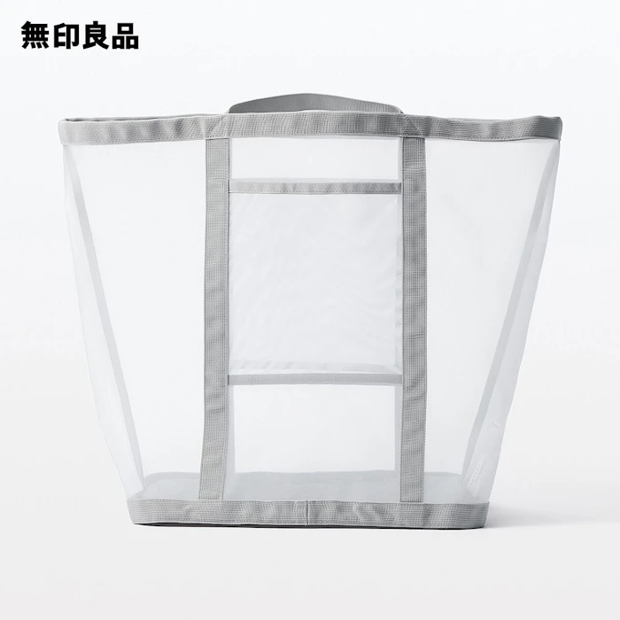 無印良品 ナイロンメッシュランドリーバッグ 小 3枚目