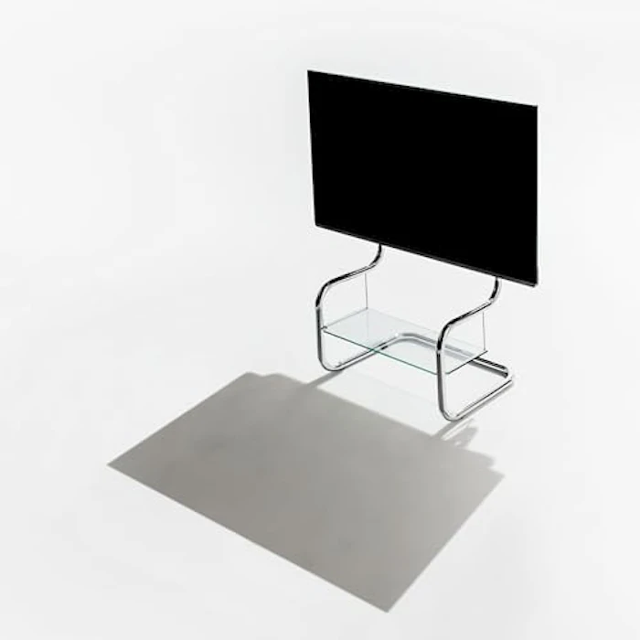 ザイトガイスト 壁寄せテレビスタンド FSM フロアスタンドメタル 4枚目