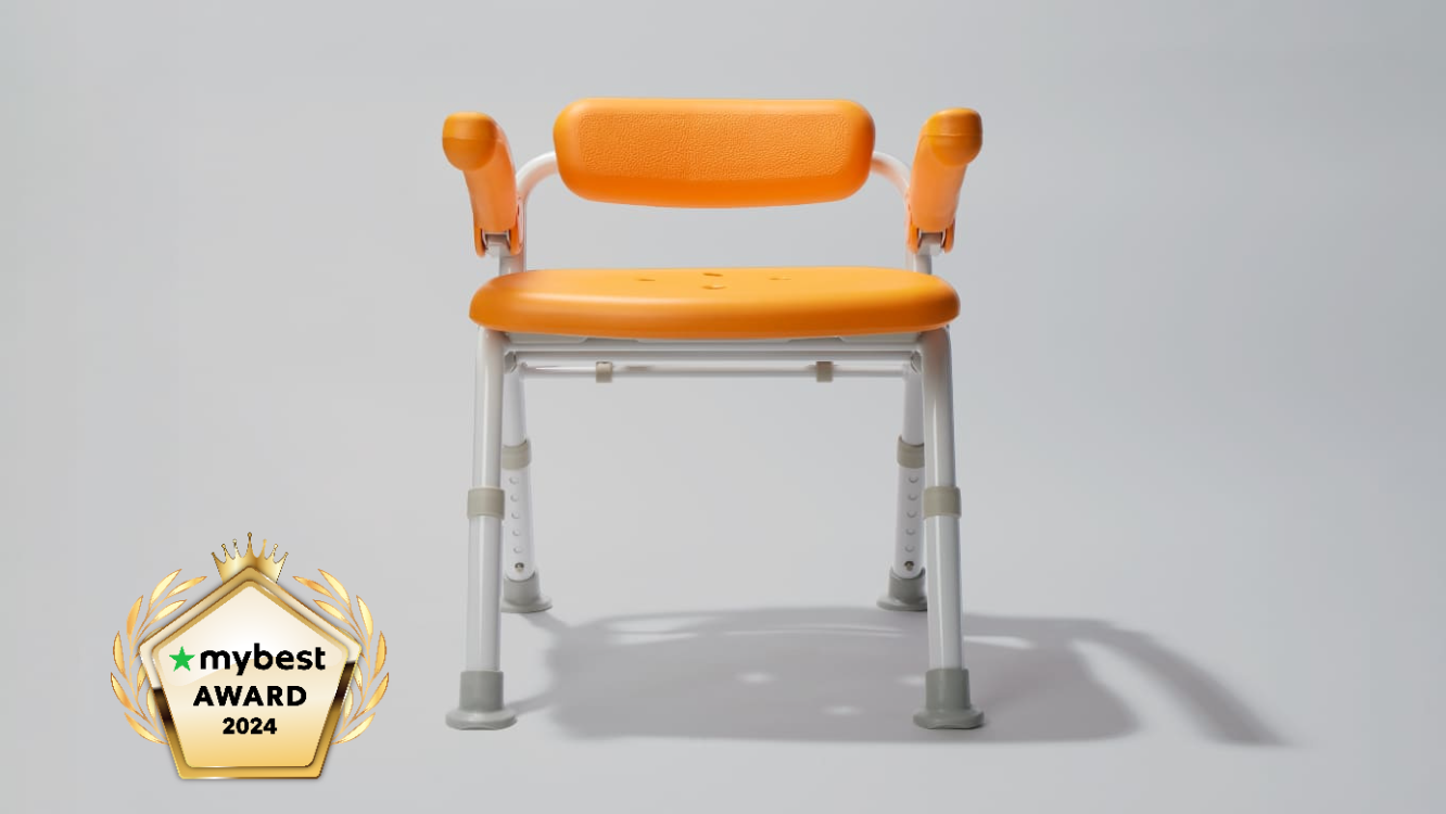 パナソニック ユクリア ｜ シャワーチェア ミドルSP腰当付おりたたみN ｜ PN-L42021D 1枚目