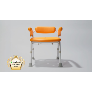 パナソニック ユクリア | シャワーチェア ミドルSP腰当付おりたたみN | PN-L42021D 1枚目