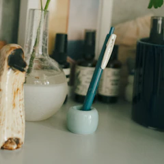無印良品 磁器歯ブラシスタンド 1枚目