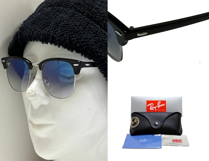 Ray-Ban CLUB MASTER RB3016 1354/3F 3枚目