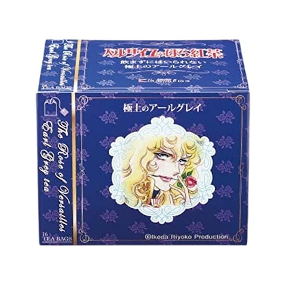 カミネ×神戸紅茶 【ベルサイユのばら紅茶】 極上のアールグレイ ティーバッグ 16P 4枚目