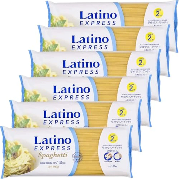 ユリマック Latino エクスプレス 早ゆでスパゲッティ 600g 2枚目