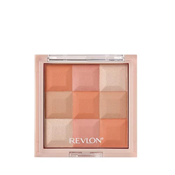 REVLON レブロン レブロン ブラッシュ&イルミネーターパレット 1個 ファンデーション (001 メロウピーチ) 1枚目