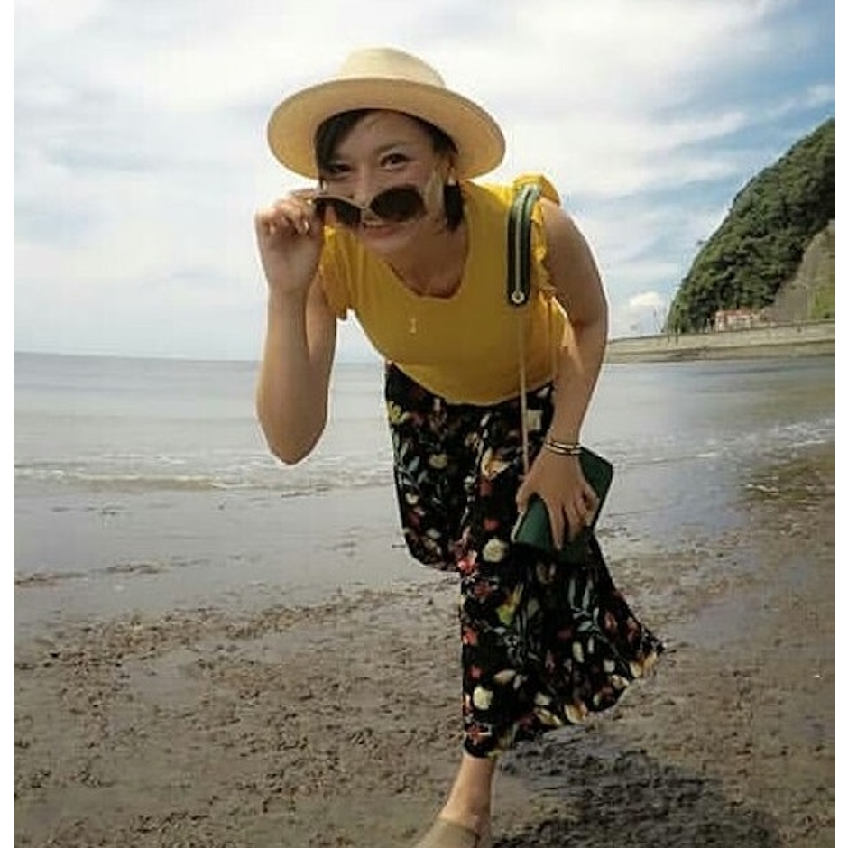 NOAHL 花柄ワイドパンツ 1枚目