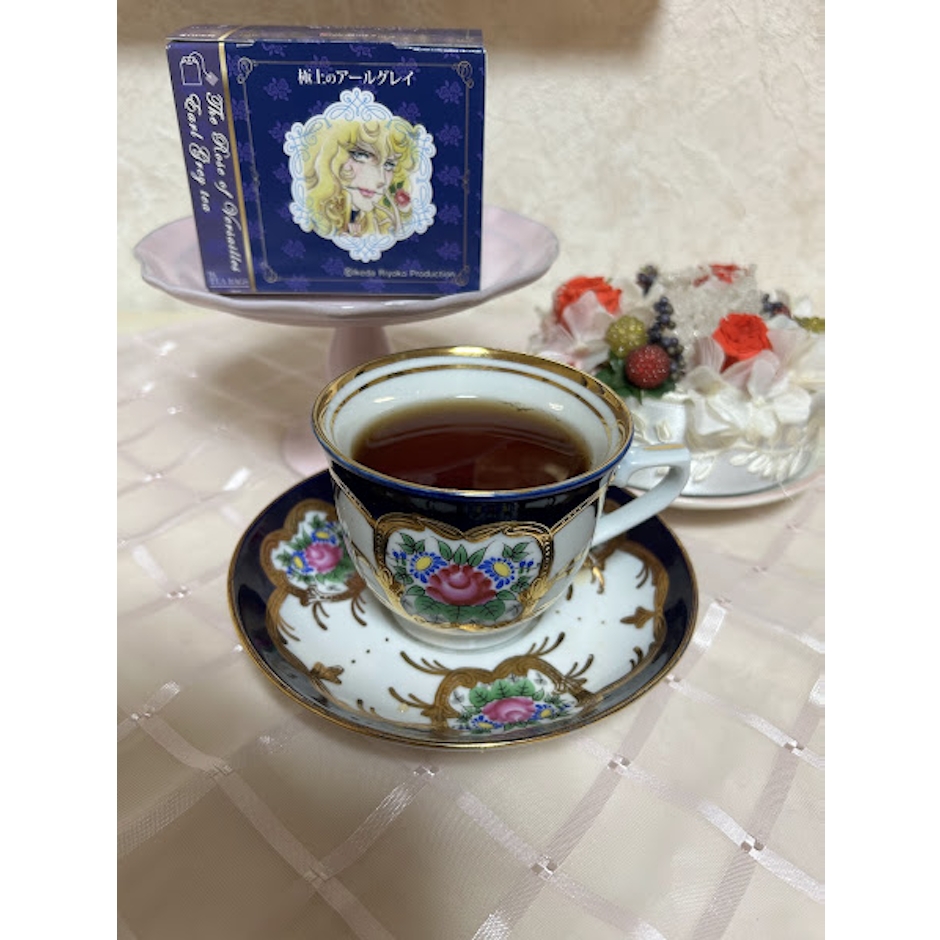 カミネ×神戸紅茶 【ベルサイユのばら紅茶】 極上のアールグレイ ティーバッグ 16P 1枚目