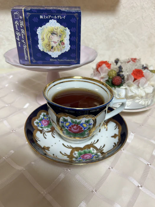 カミネ×神戸紅茶 【ベルサイユのばら紅茶】 極上のアールグレイ ティーバッグ 16P 1枚目