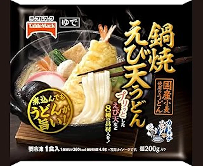 テーブルマーク 鍋焼えび天うどん 1枚目