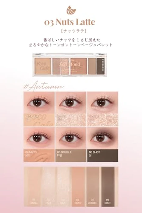 FORENCOS Soft Mood Eye Palette 02 ベリーラテ 7枚目