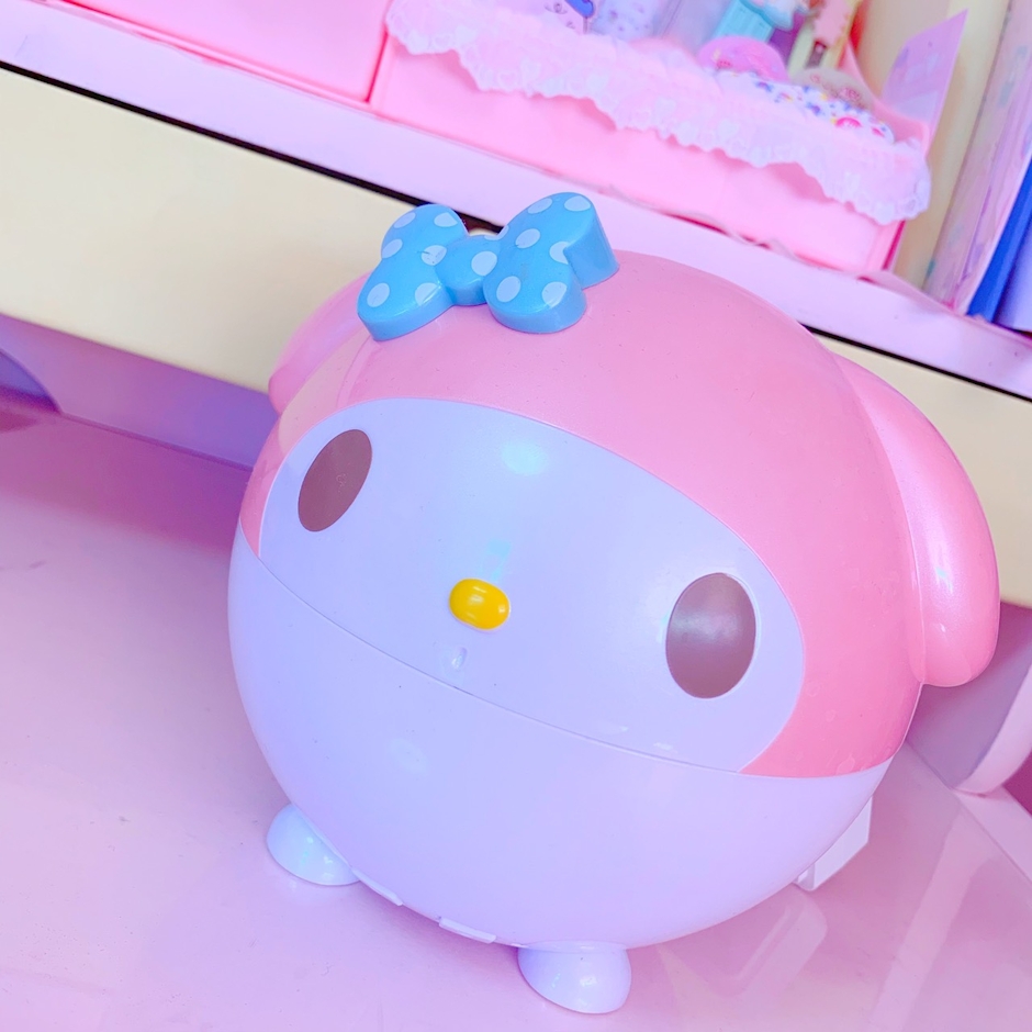 サンリオ マイメロディ フェイス形加湿器 1枚目