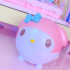 サンリオ マイメロディ フェイス形加湿器 1枚目