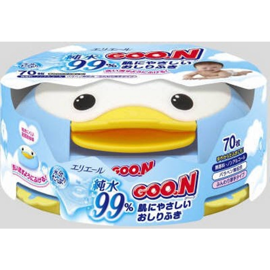 グーン 肌にやさしいおしりふき 1枚目