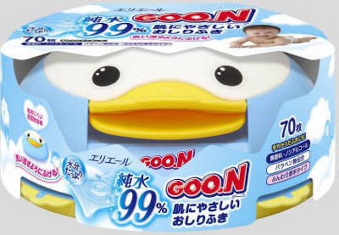 グーン 肌にやさしいおしりふき 1枚目