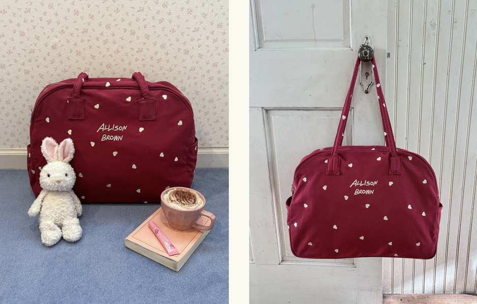 ALLISON BROWN HOLIDAY CANVAS BAG 5枚目