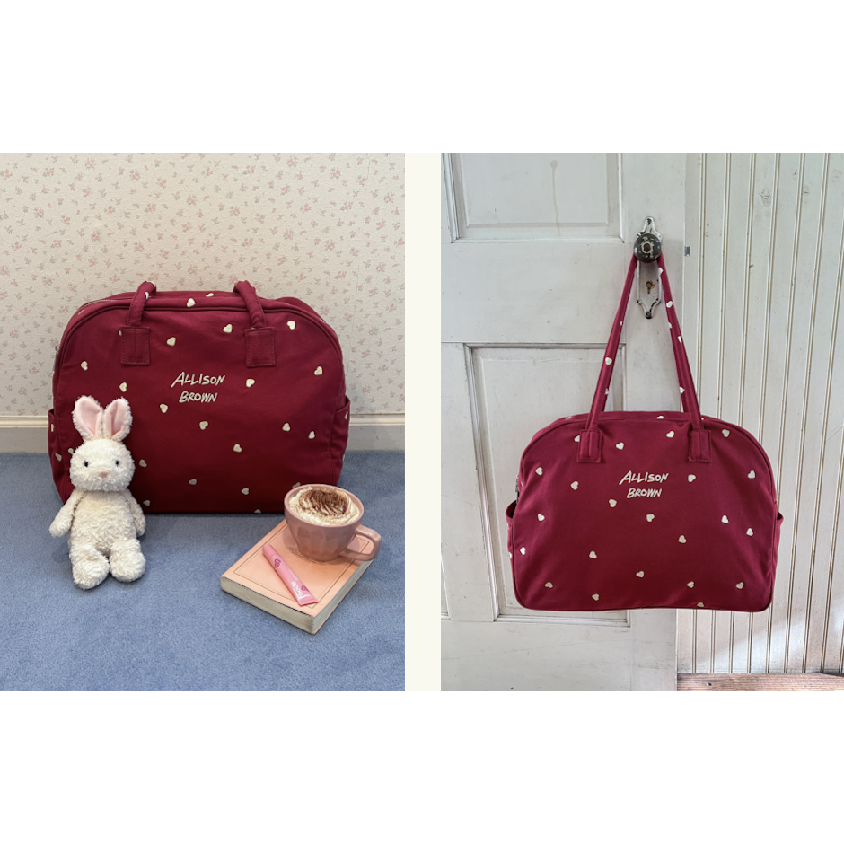 ALLISON BROWN HOLIDAY CANVAS BAG 5枚目