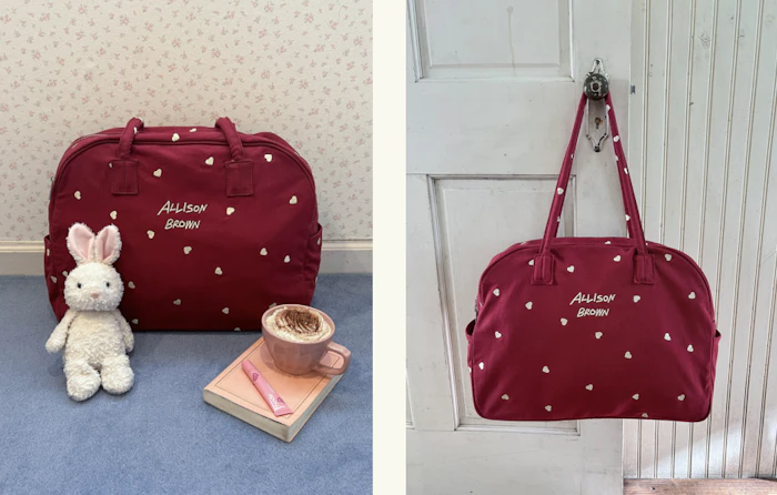 ALLISON BROWN HOLIDAY CANVAS BAG 5枚目