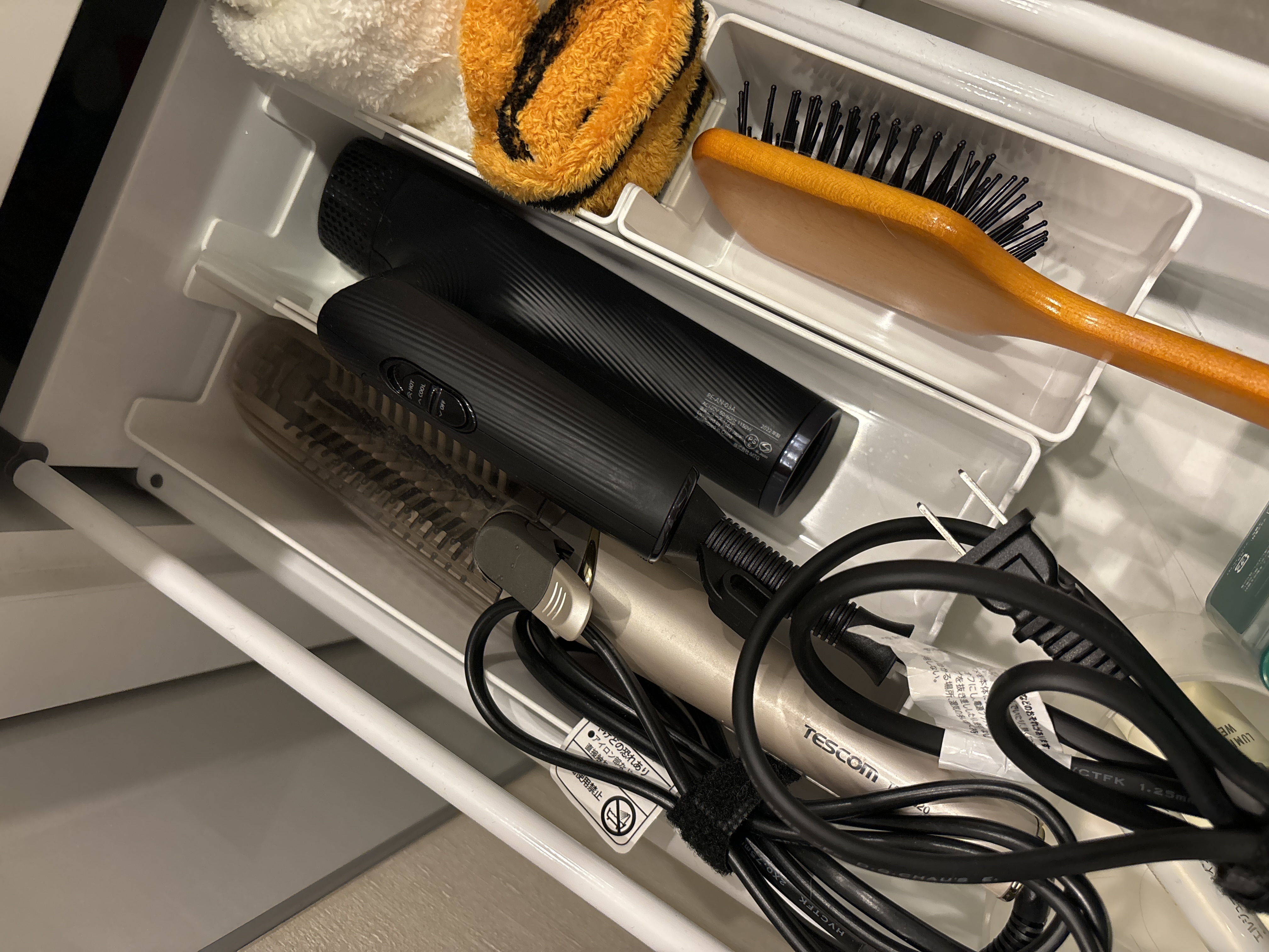 ReFa リファ ビューテック ドライヤースマート ReFa BEAUTECH DRYER SMART コンパクト 軽量 髪 引っ越し 温度調整 速乾 IROIL2103 折りたたみ ヘアドライヤー 4枚目