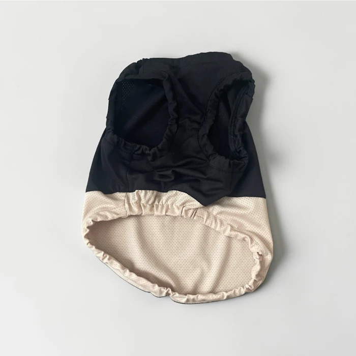 HAKUSHU Breezy Cool Tank IG/Black+Beige 2枚目