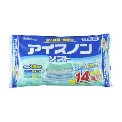 白元アース アイスノンソフト 保冷枕 1枚目