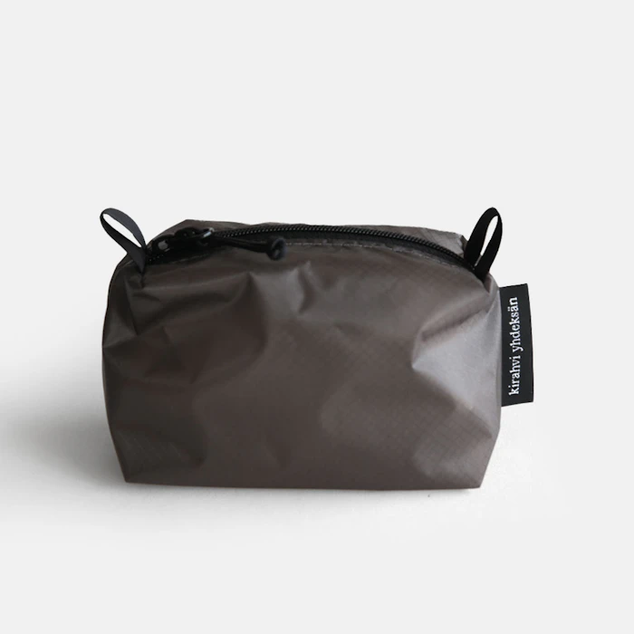 B.L.W kirahvi yhdeksan キラハビーユフデクサン Light pouch - square S グレー 2枚目