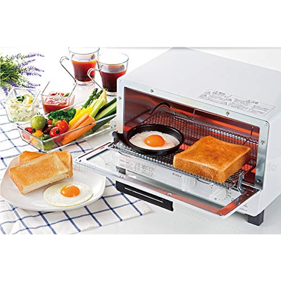 T3 目玉焼きプレート 2個 日本製 オーブントースター 用 フッ素 Wコート 時短 簡単 クッキング 調理器 便利 キッチン アルミ 5枚目