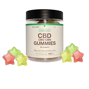 CannaTech CannaTech CBD CBN CBG グミ (60粒) 1枚目