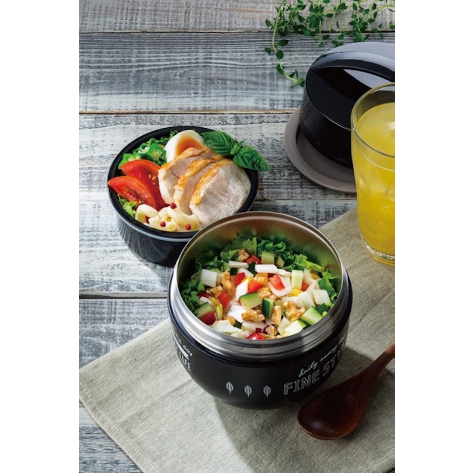 スケーター 保温弁当箱 丼型 540ml スヌーピー 4枚目