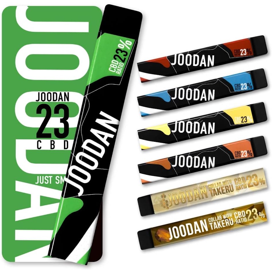 JOODAN CBD 使い捨て べイプ 初心者向け 23% JOODAN 1.0ml CBD230mg ペン 電子タバコ 7フレーバー ニコチン/タール/THC0 メンテナンス不要 禁煙 日本製 ペン ポケットシーシャ vape 約300回吸引可能 武尊コラボ 1枚目