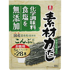 理研ビタミン 素材力 無添加こんぶだし お徳用 1枚目
