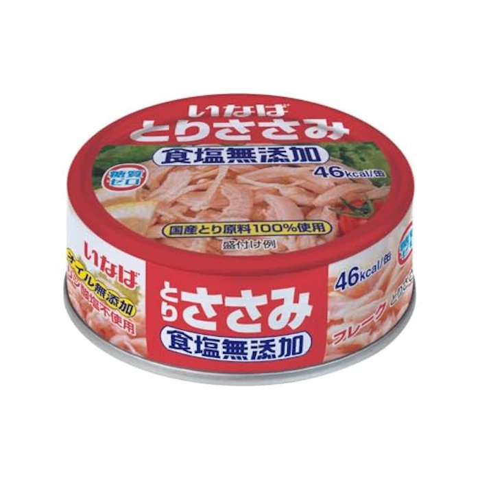 いなば食品 いなば 国産とりささみフレーク食塩無添加 1枚目