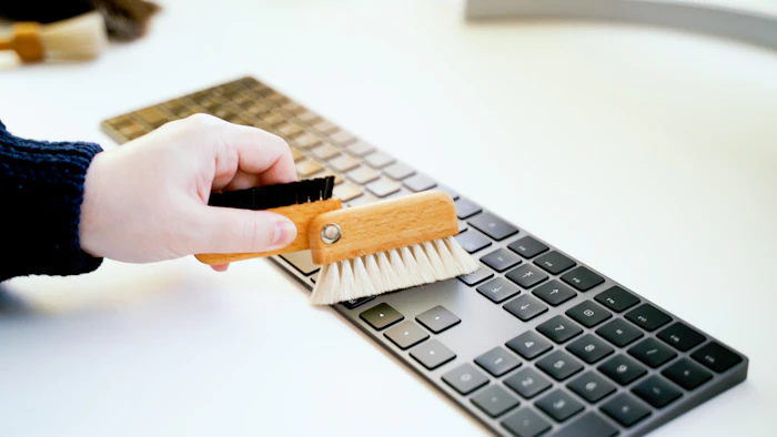 Redecker/レデッカー Laptop Brush/ラップトップブラシ 2枚目