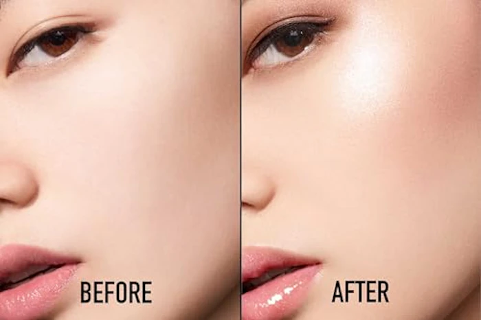 Dior バックステージ グロウ マキシマイザー パレット 004 ローズ ゴールド グロウ 4枚目