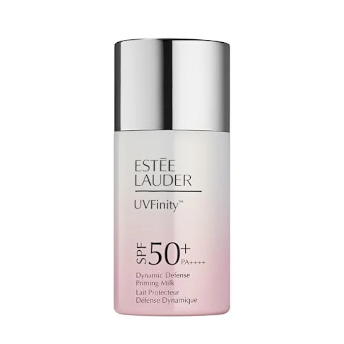 ESTĒE LAUDER UVフィニティ ダイナミック ディフェンス プライミング ミルク SPF50+ / PA++++ トーン-アップピーチ 1枚目