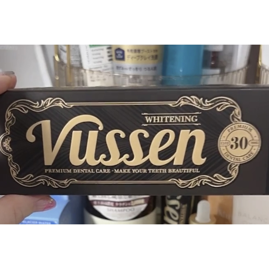 vussen 30 美白 歯磨き粉 1枚目