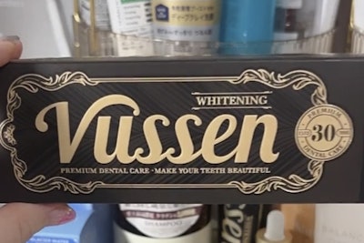 vussen 30 美白 歯磨き粉 1枚目