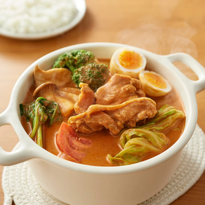 無印良品 手づくり鍋の素 バターチキンカレー鍋 1枚目