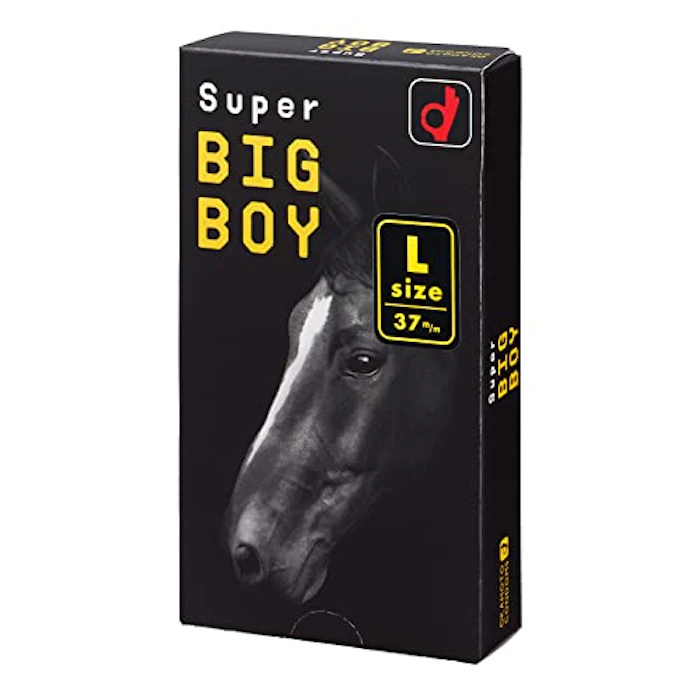 オカモト スーパービッグボーイ オカモト スーパービックボーイ/コンドーム 1箱12個入 ゆったり 直径37㎜ 1枚目