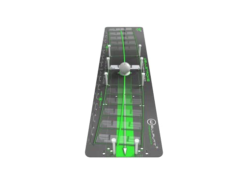 ウェルパット ウェルパット WELLSTROKE ウェルストローク 左 パター矯正器具 ストロークテンプレート WELLPUTT スウィングアーク18度 レフティー フランス製 日本正規流通品 3.グリーン 1枚目
