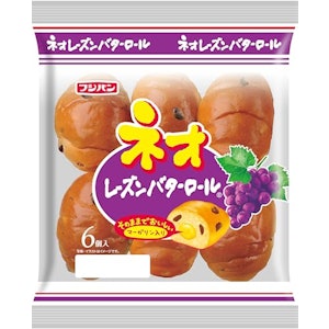 フジパン ネオレーズンバターロール 1枚目